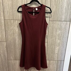 Old Navy Burgundy Sleeveless Dress